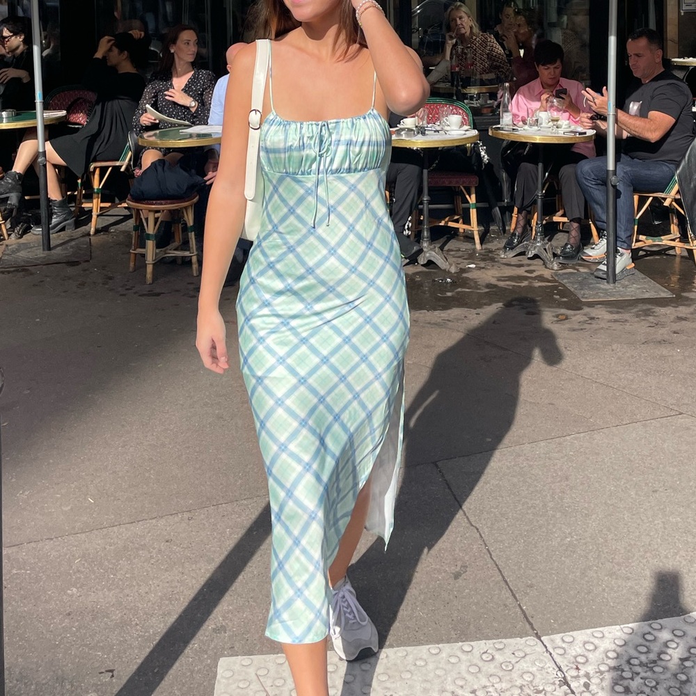 Princess Polly satin maxi dress